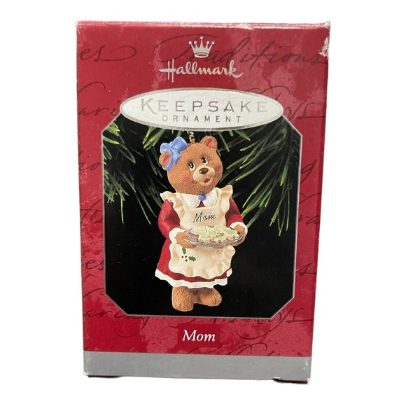 Hallmark Other - Hallmark Keepsake Mom Bear Christmas Ornament Mom's Special Touch 1998